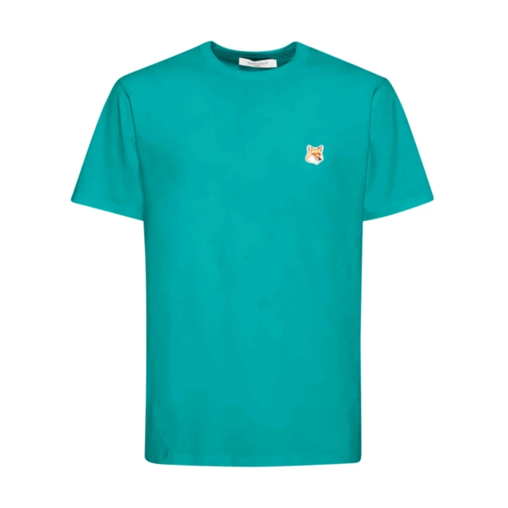 Maison Kitsuné Casual Katoenen T-shirt Green Heren