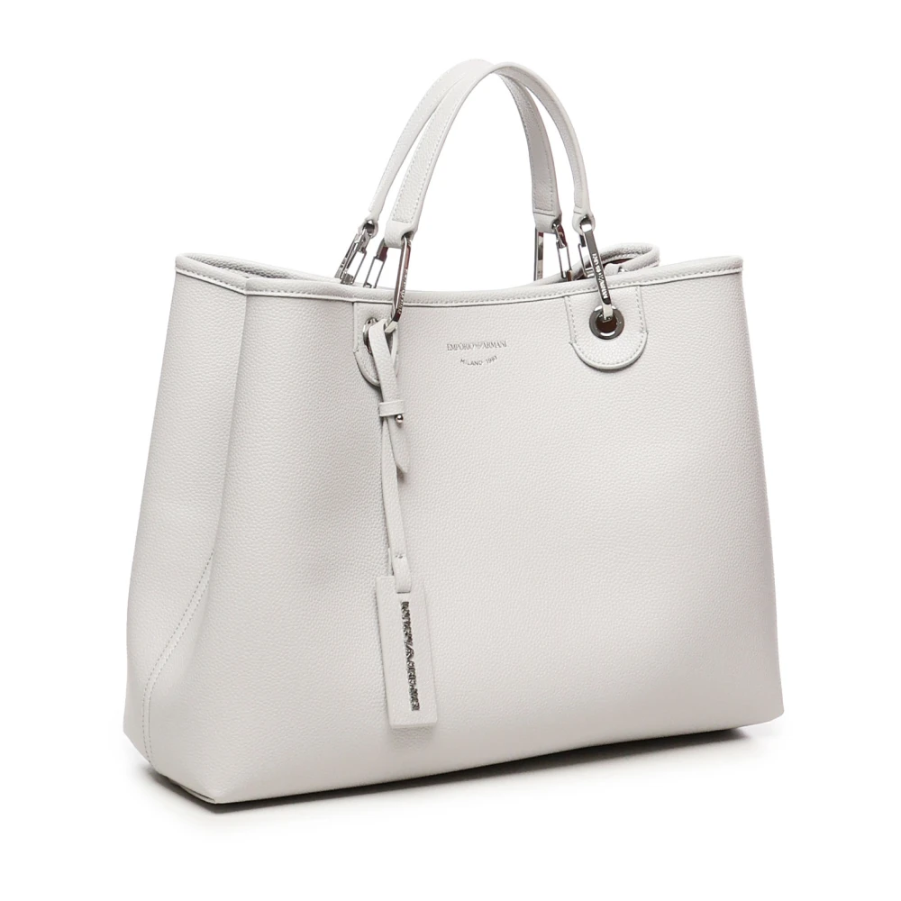 Emporio Armani Grijze Hertenprint Schoudertas Gray Dames