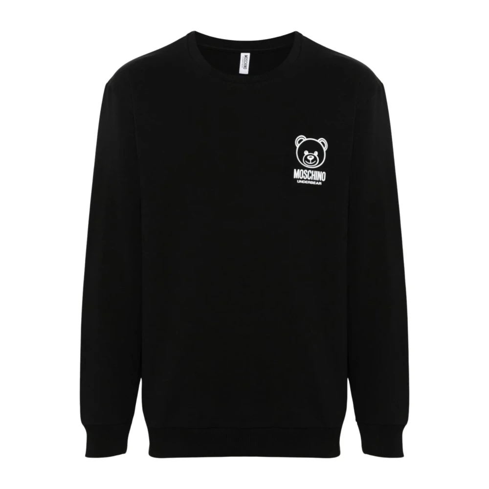 Moschino Zwarte Sweaters voor Vrouwen Black Heren