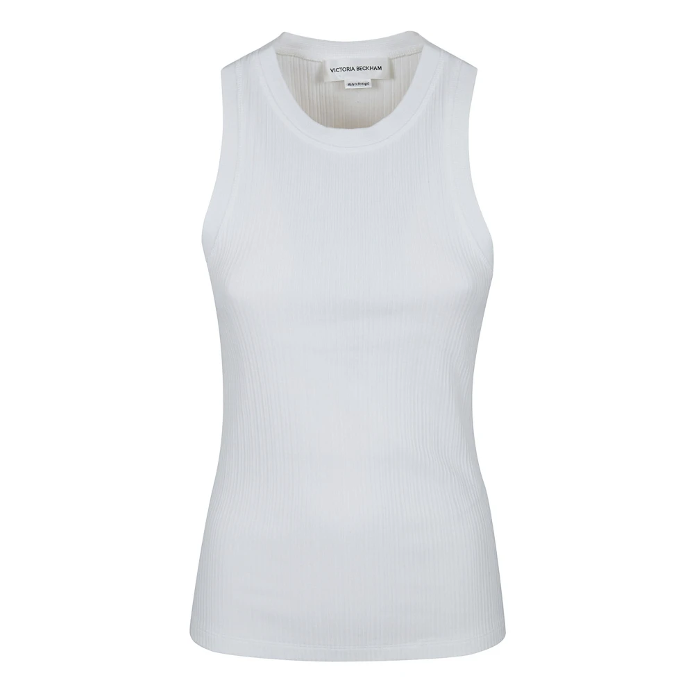 Victoria Beckham Women's White T-Shirt