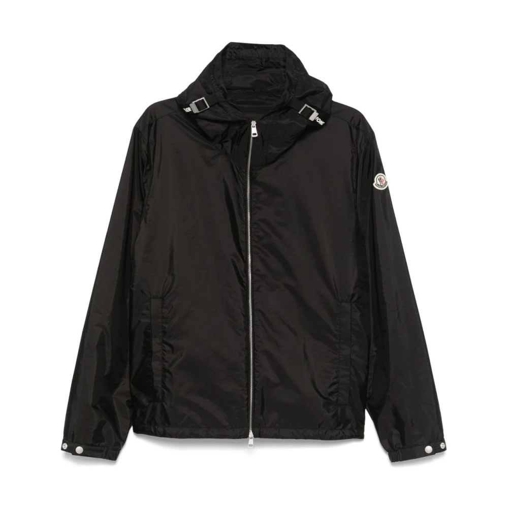 Moncler Zwarte Winterjassen voor Mannen Black Heren