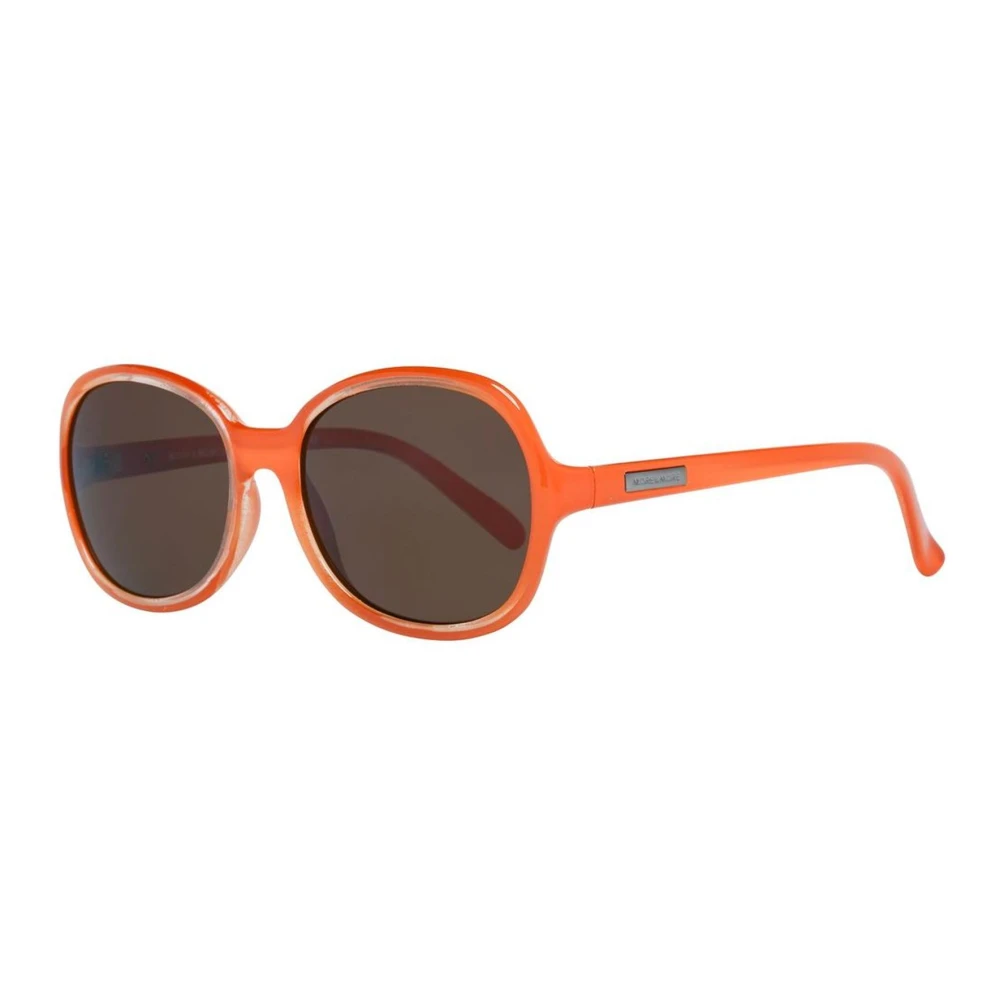 More & More Women's Orange Oval Frame Sunglasses With Uv Protection