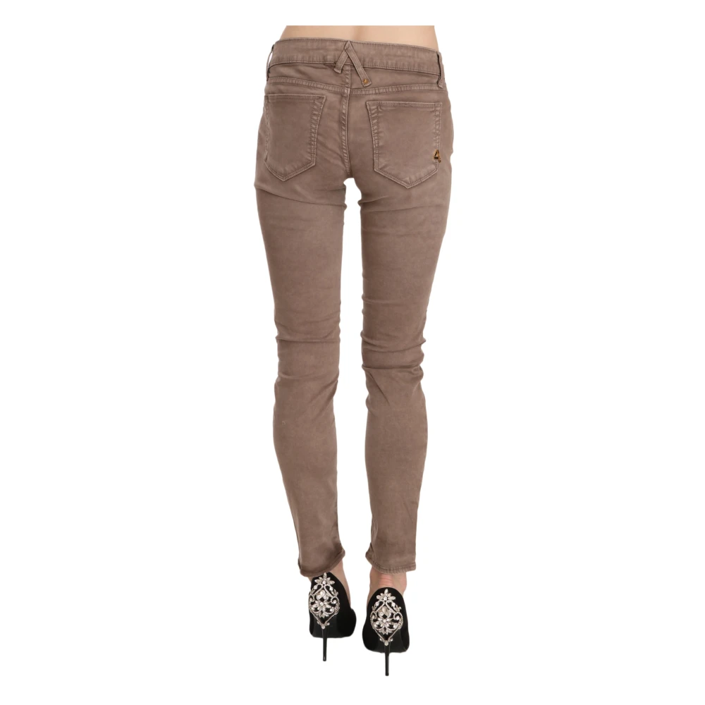 Cycle Bruine Slim Fit Skinny Jeans Brown Dames