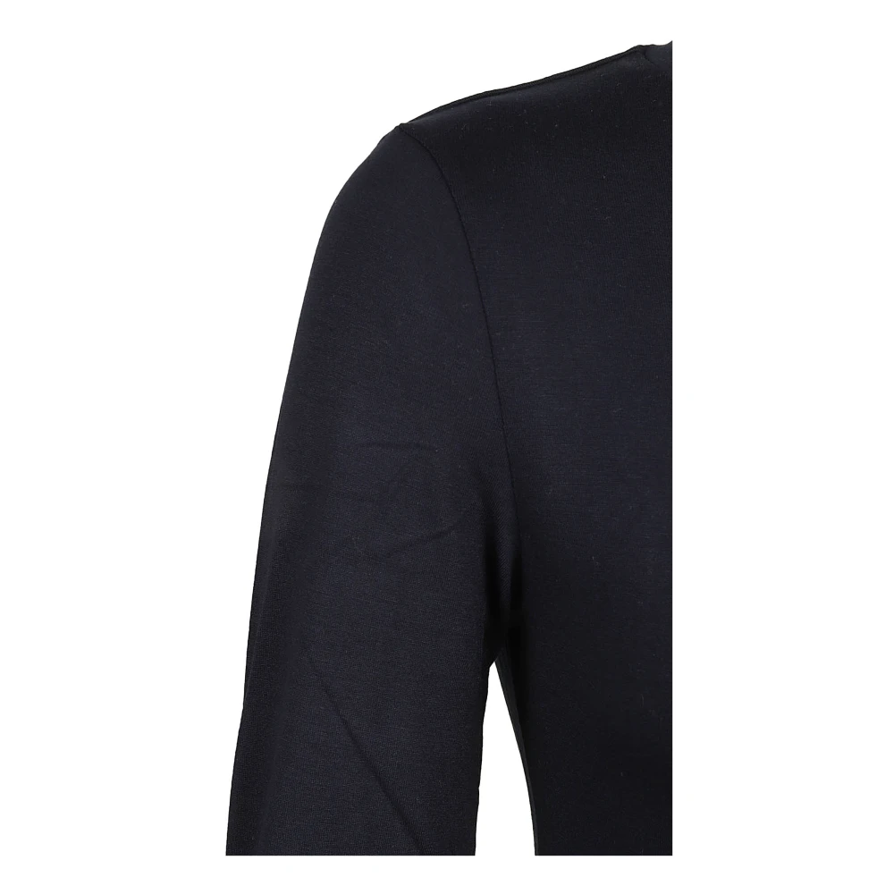 majestic filatures Blauwe Viscose Elastaan T-shirts en Polos Blue Dames