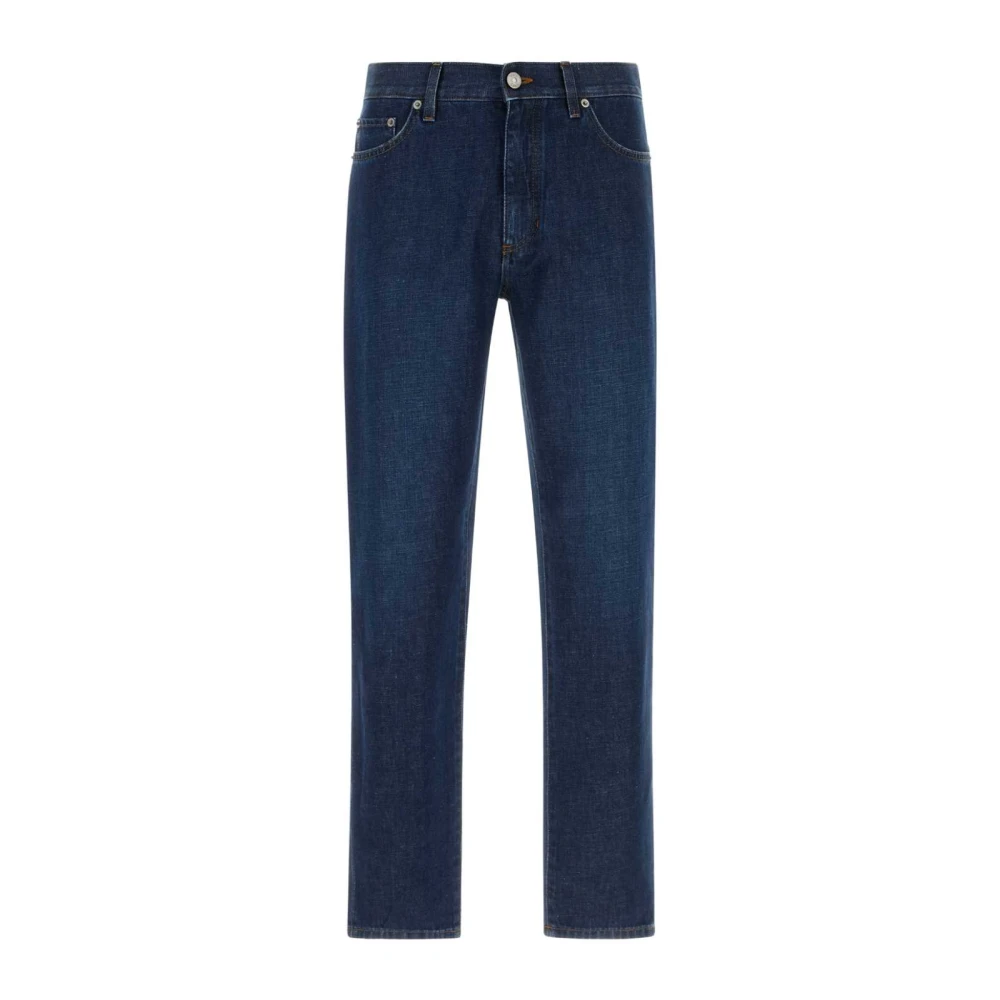 Zegna Blue Slim-Fit Jeans - Male - Slim Fit Jeans - W34 - Jeans
