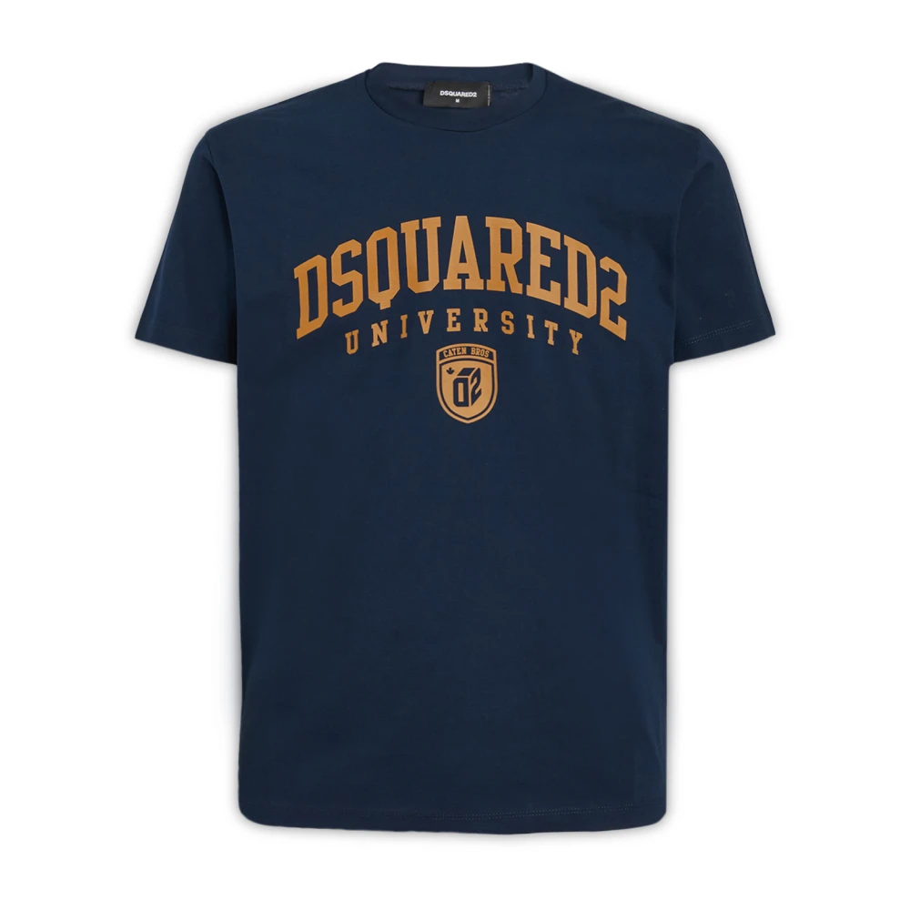 Dsquared2 Men's Blue T-Shirts,, Classic T-Shirt Small