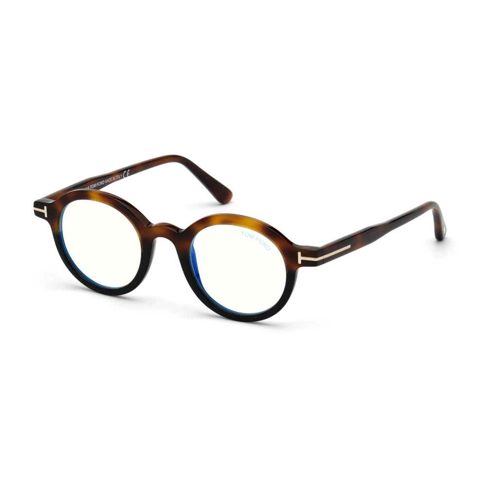 Tom Ford Gedurfde vierkante brillencollectie Brown Unisex