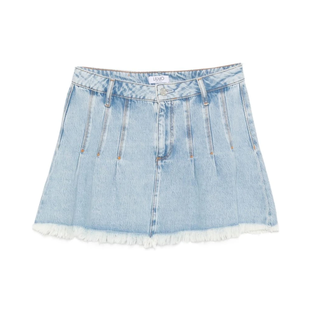 Liu Jo Femme Bleu Shorts, Taille: 42 Fr Denim Shorts
