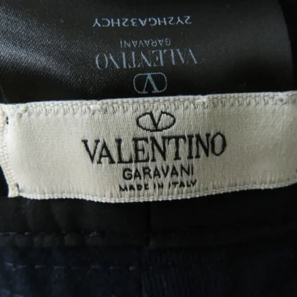 Valentino Vintage Pre-owned Cotton hats Blue Dames