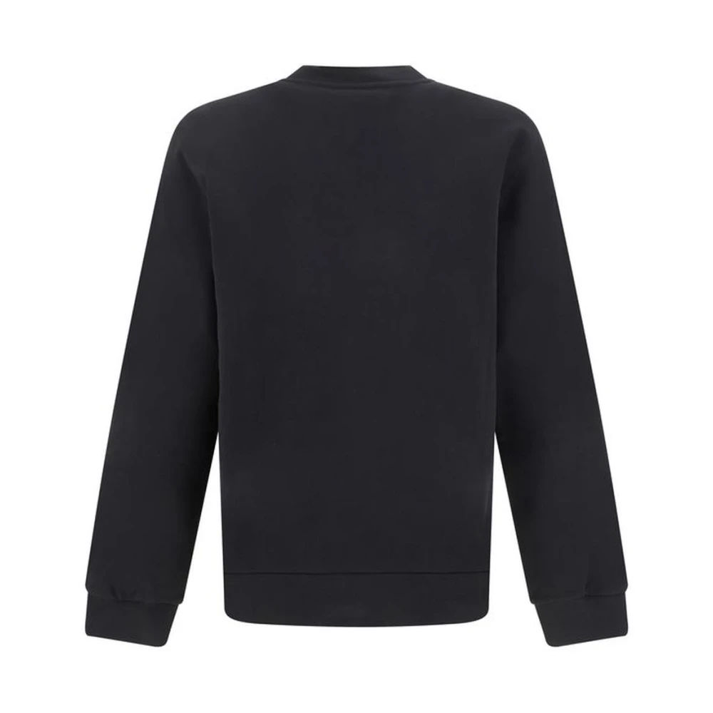 Dolce & Gabbana Sweatshirt met kroonbijenborduurwerk Black Heren
