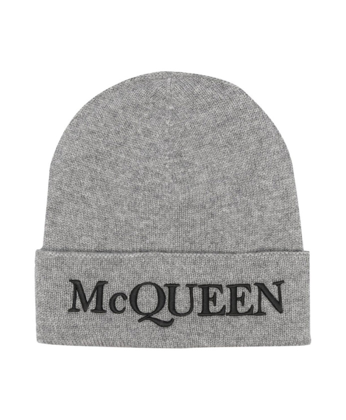 grey-cashmere-beanie-hat-embroidered-logo