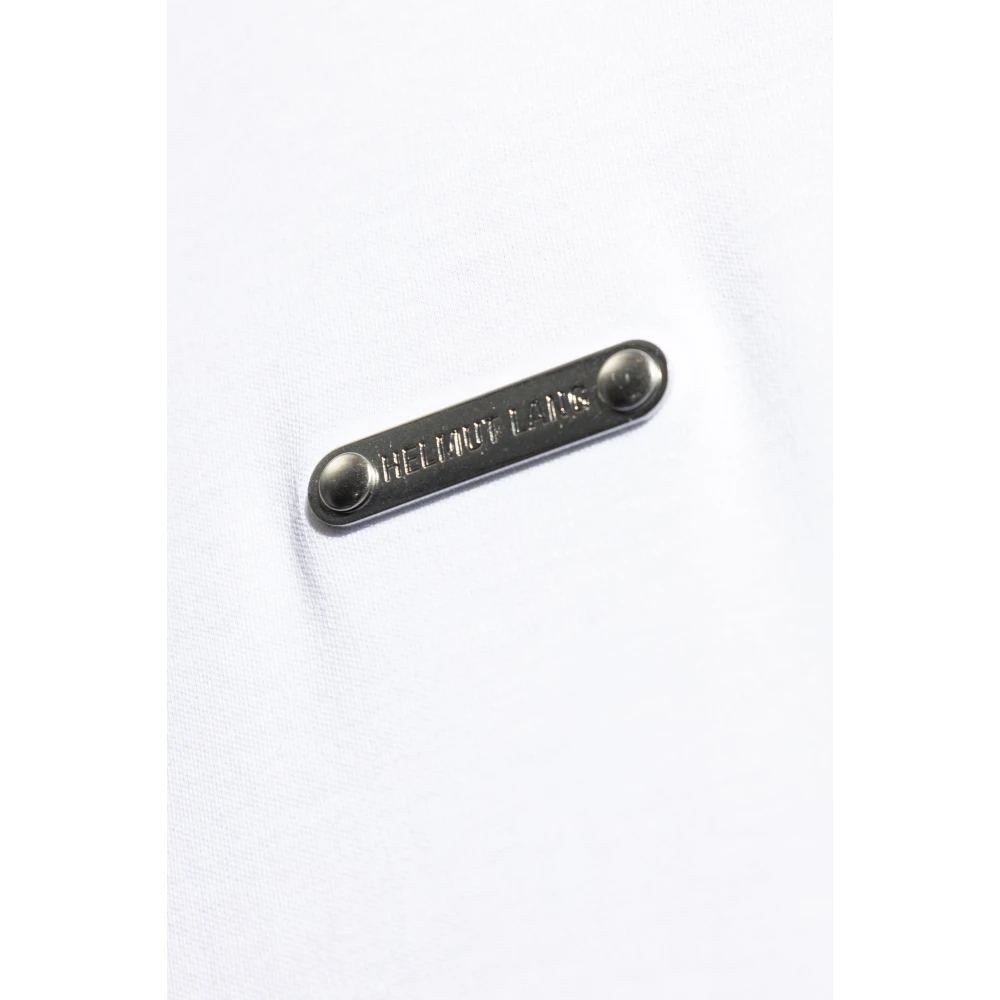 Helmut Lang T-shirt met logotoepassing White Heren