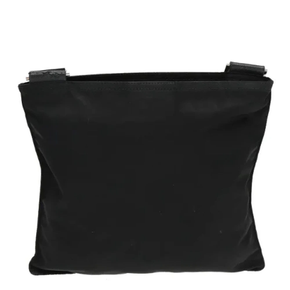 Prada Vintage Pre-owned Nylon prada-bags Black Dames