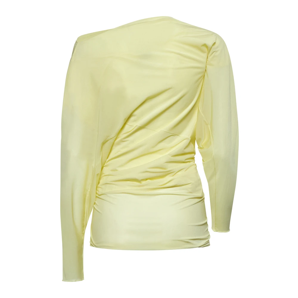 Dries Van Noten Stijlvolle Top voor Vrouwen Yellow Dames