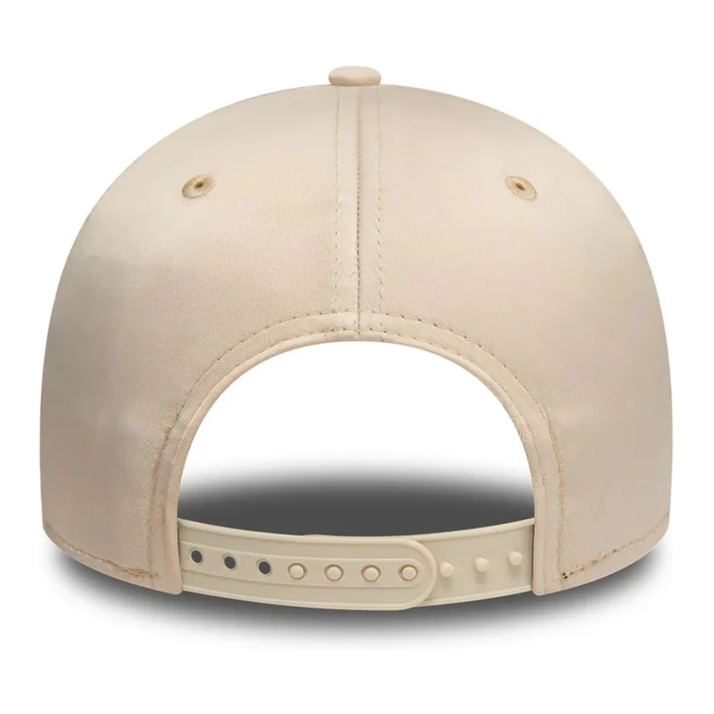 new era Beige Dodgers Satijnen Pet Beige Heren