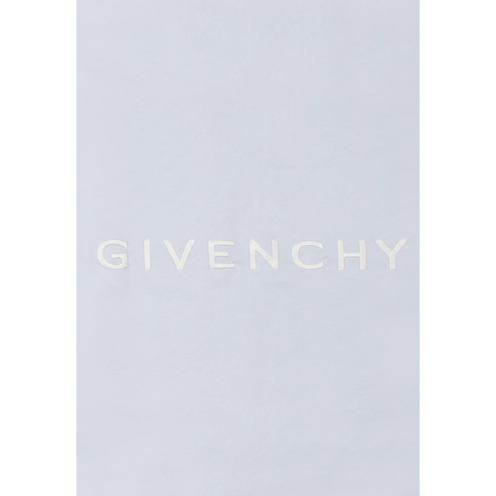 Givenchy Lichtblauwe Deken 4G Motief Blue Unisex