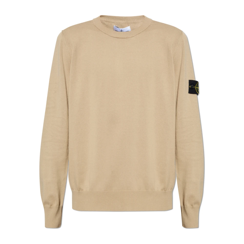 Stone Island Trui met logo Beige Heren