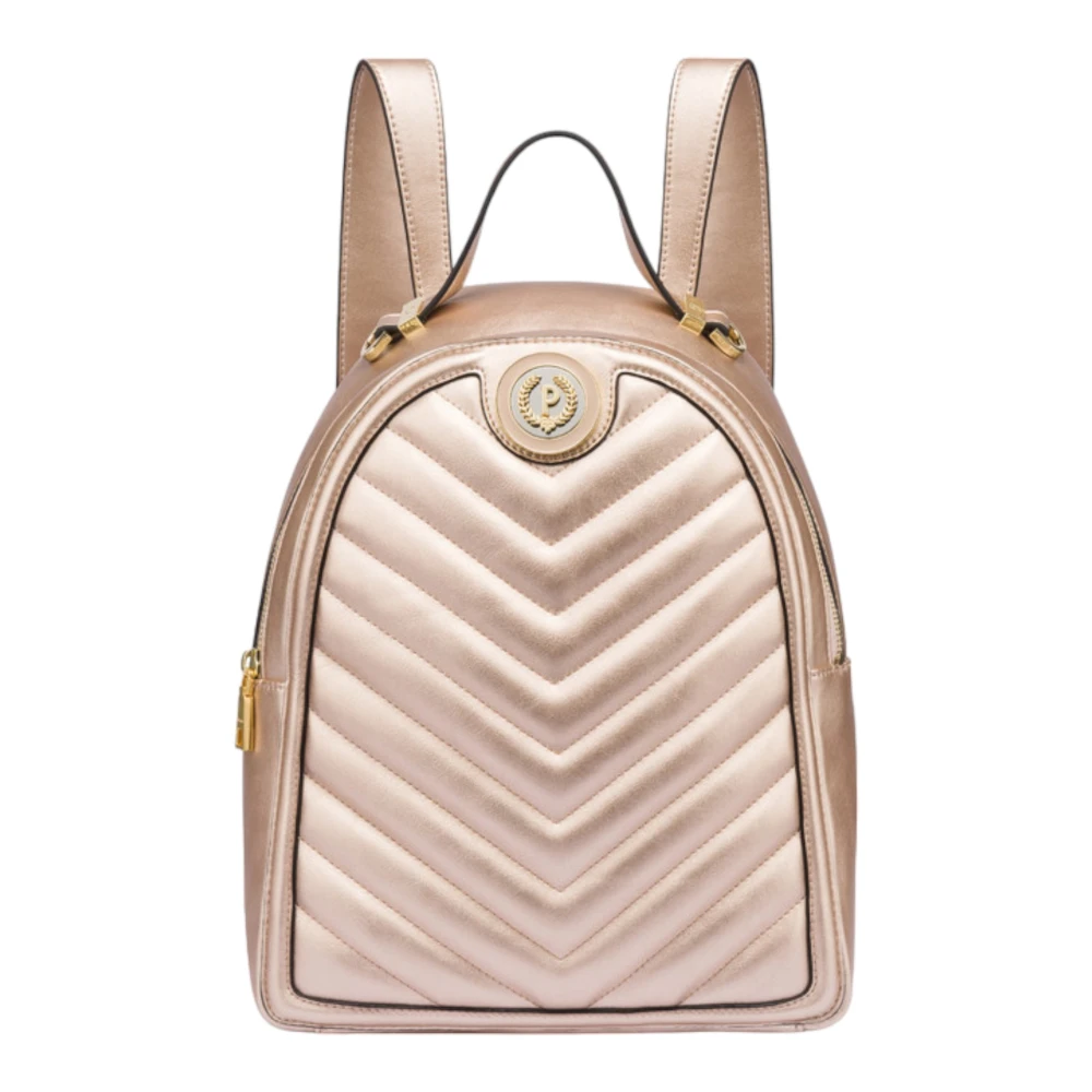 Pollini Rose Gold Gewatteerde Rugzak Pink Dames