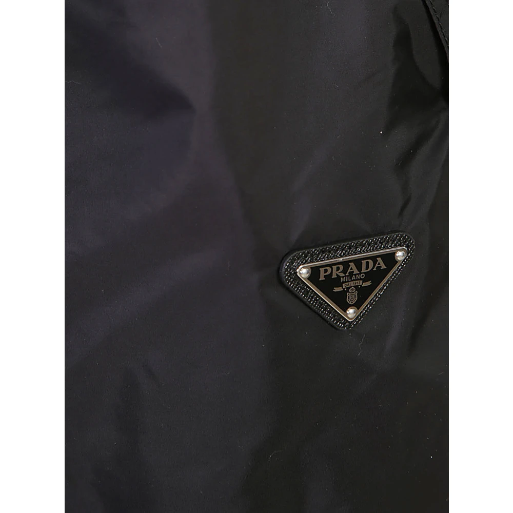 Prada Zwarte Bermuda Shorts Verhoog Zomergarderobe Black Dames