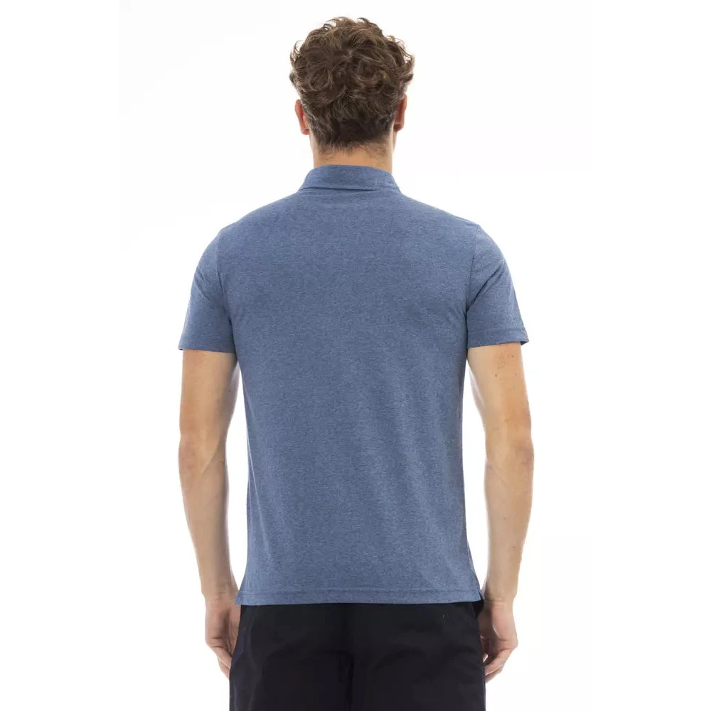 Baldinini Trend Blauwe Polo Shirt Blue Heren