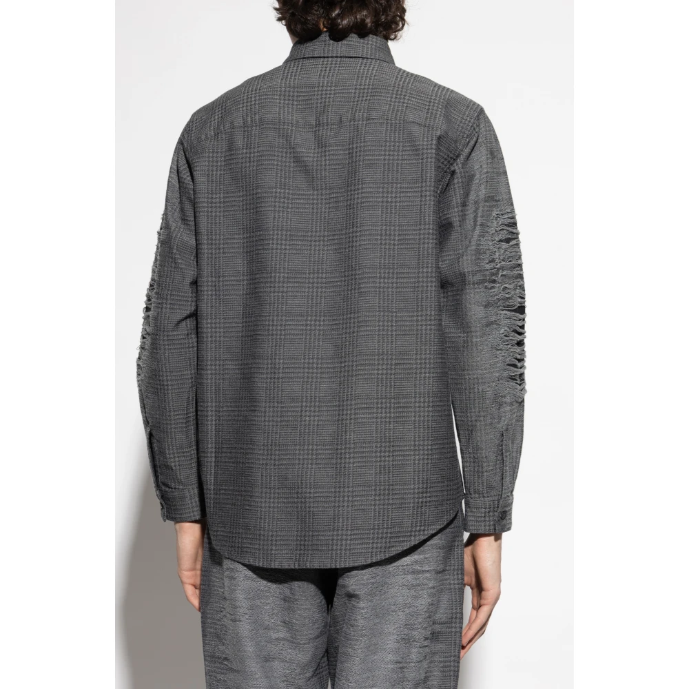 Diesel Shirt S-Olov Gray Heren