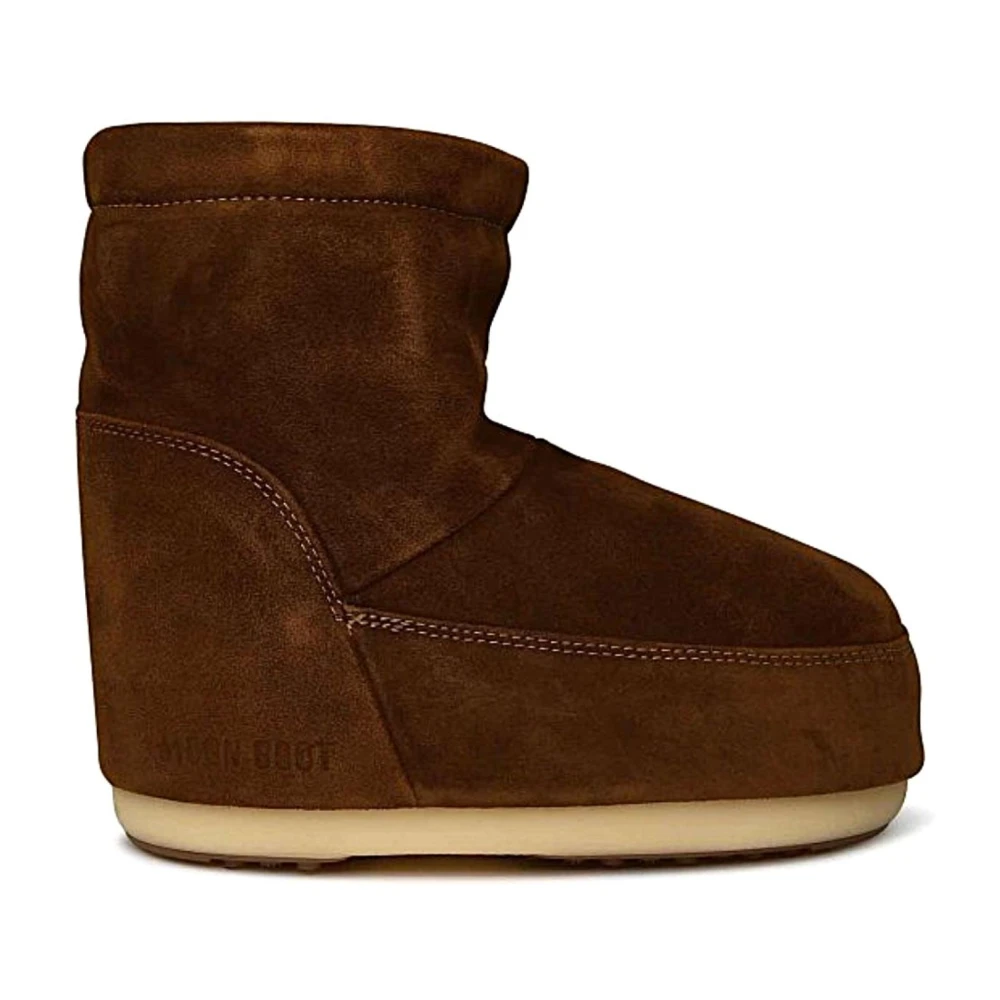 Moon Boot Men's Brown Stylish Winter Boots For Wo