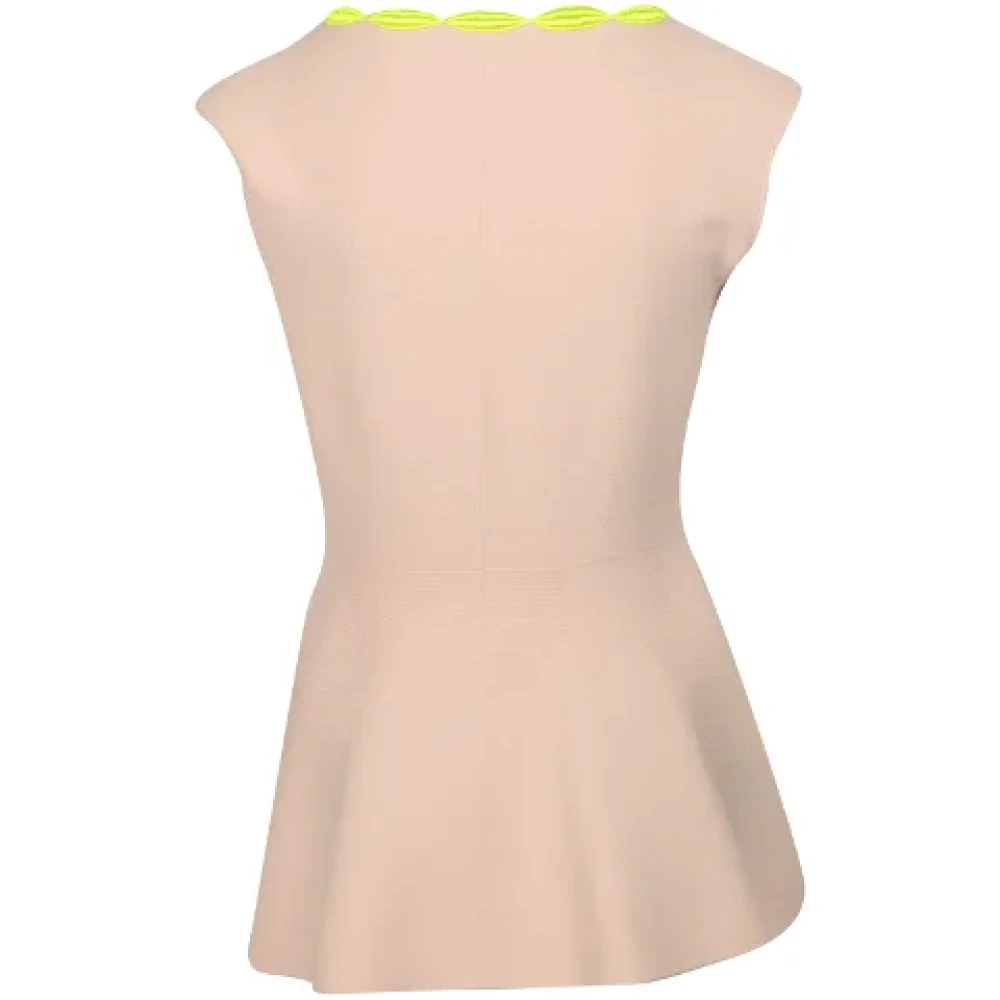 Giambattista Valli Pre-owned Fabric tops Pink Dames