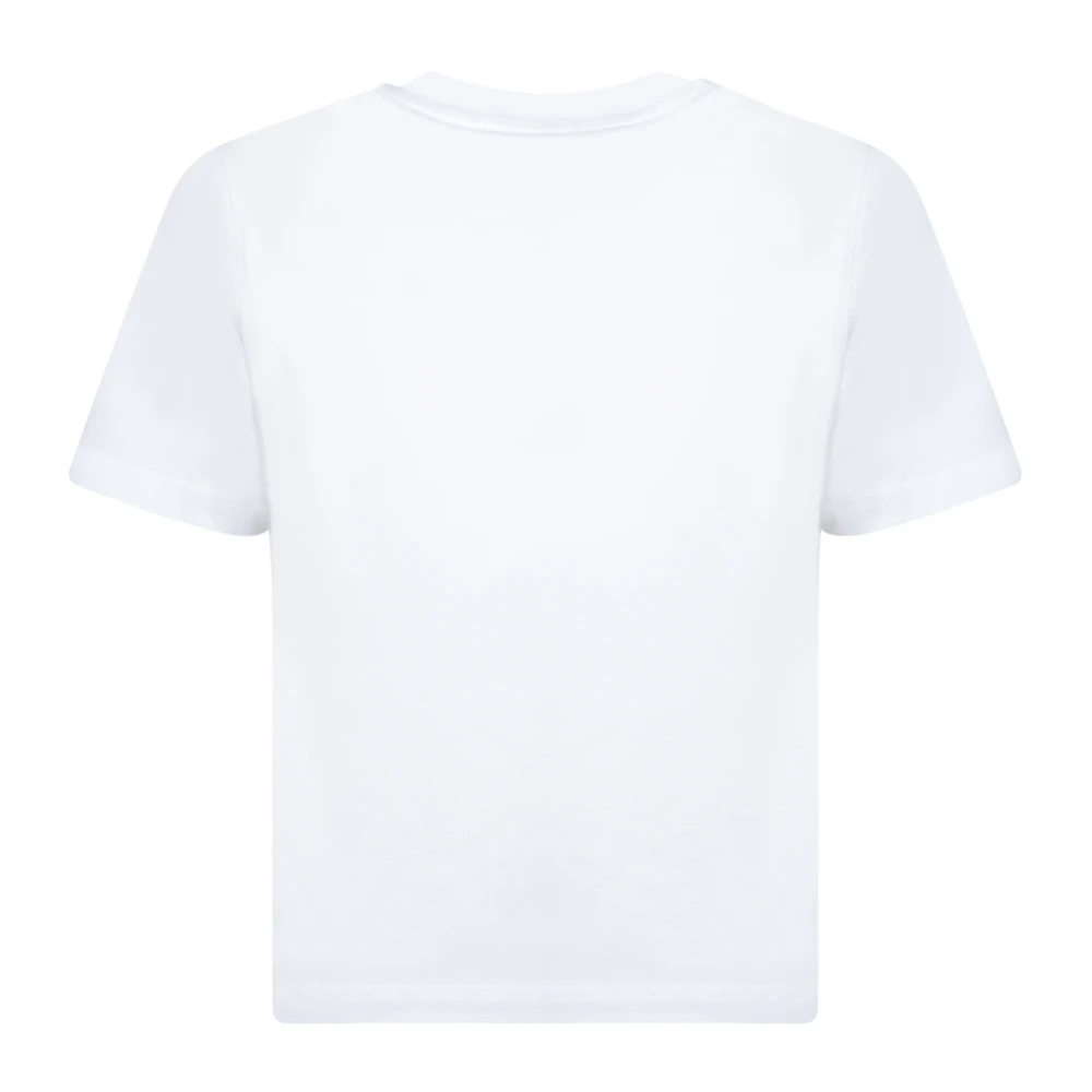 JW Anderson Anker Logo Katoenen T-shirt White Dames