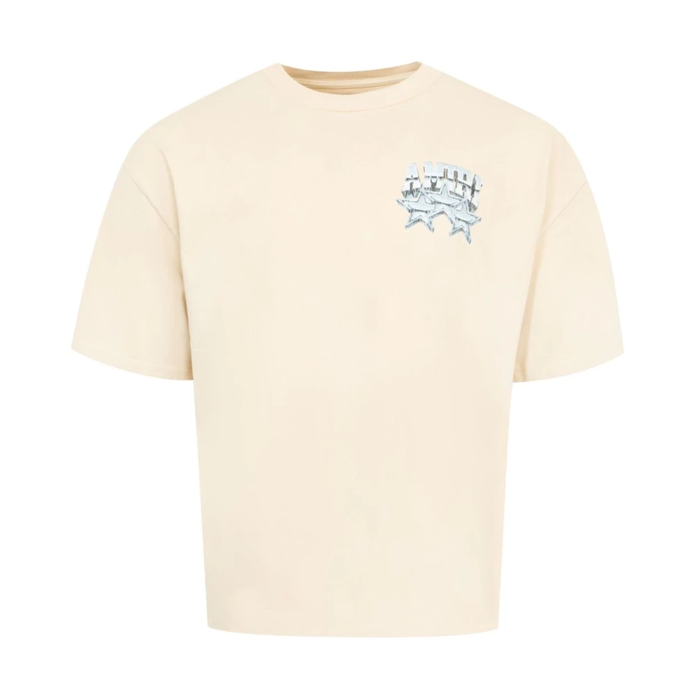 Amiri - Tops > T-Shirts - Beige - Amiri - Modalova
