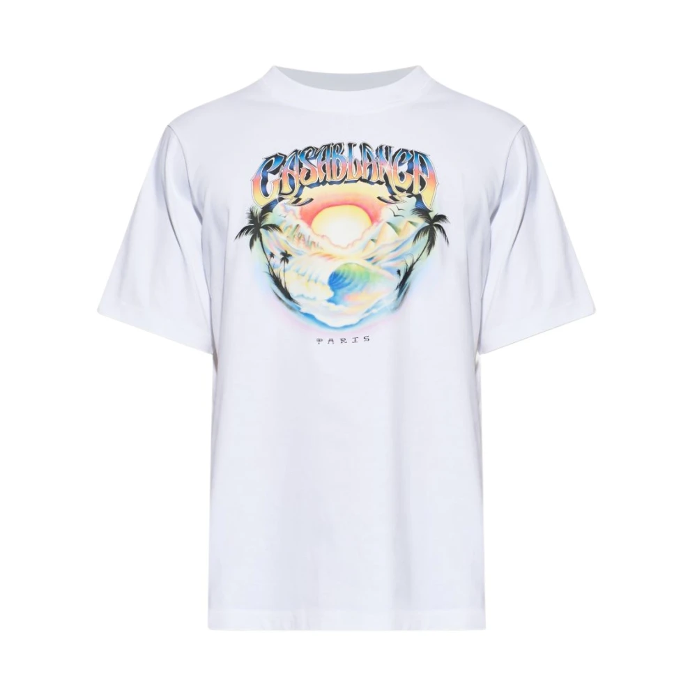 Casablanca , T-Shirts, Male, White, M, Heat Map Classic T-Shirt