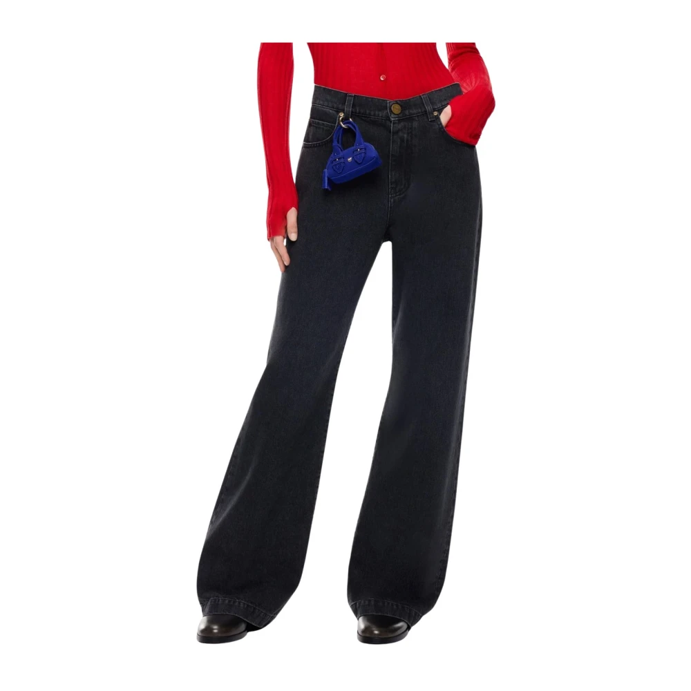 Pinko Donna Nero Jeans, W29, New,