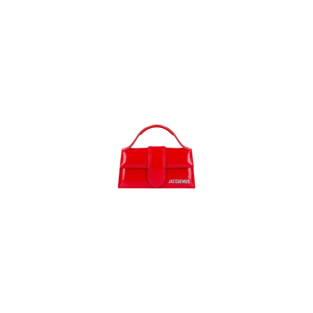 Jacquemus Red Handbags, Female, One Size, Le Bambino Bag