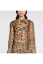 chemise-en-soie-imprime-leopard-avec-echarpe