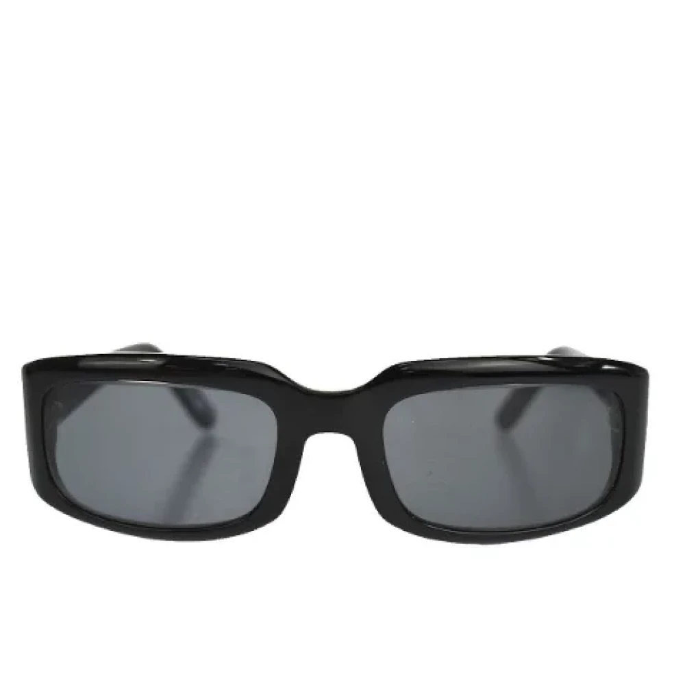 Cartier Vintage Pre-owned Plastic sunglasses Black Dames