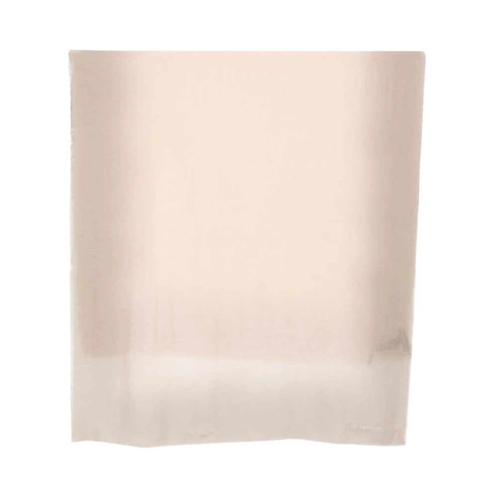 Emporio Armani Women's Beige Cashmere Blend Stole - Scarves - One Size - Accessories