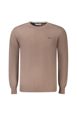 brun-bomull-crew-neck-sweater