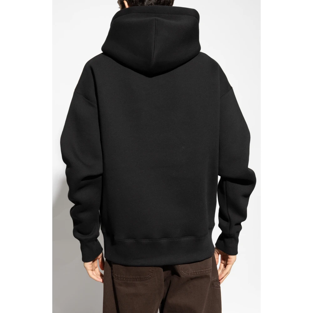 Ami Paris Logo Hoodie Black Heren