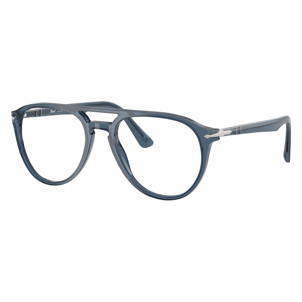 Persol Men's Blue Man Po3160v 1197 Optical Frames Acetate Pilot Normal - Image 4