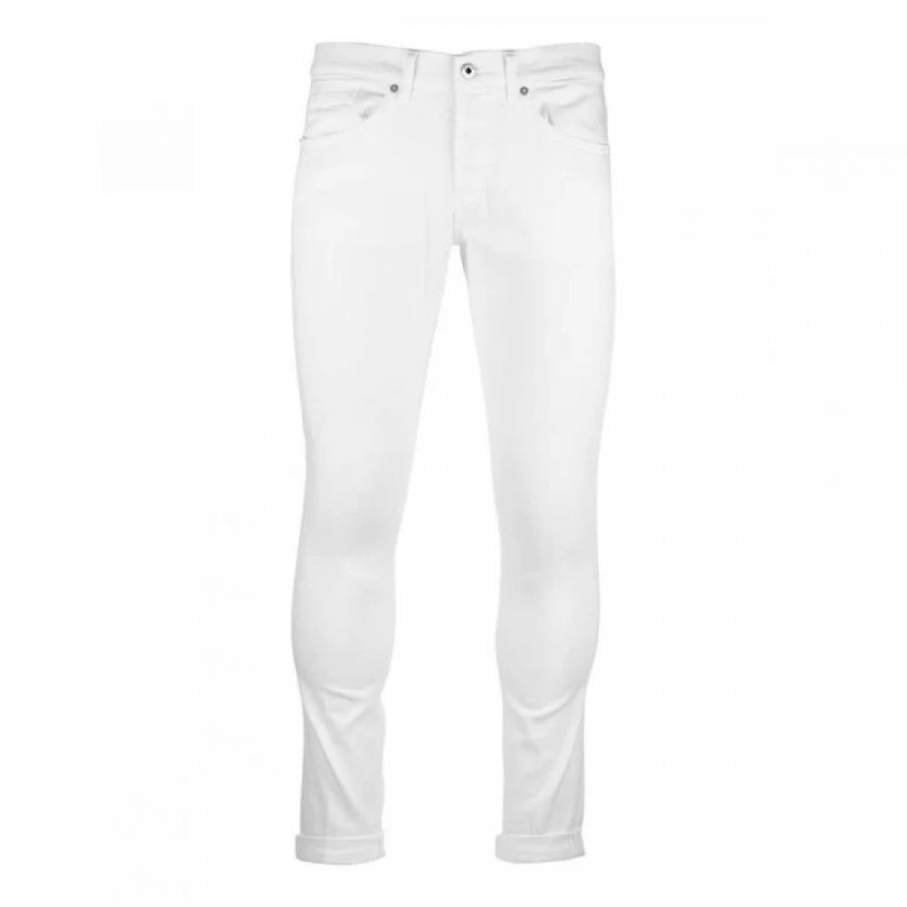 Dondup Witte Skinny Fit Jeans White Heren