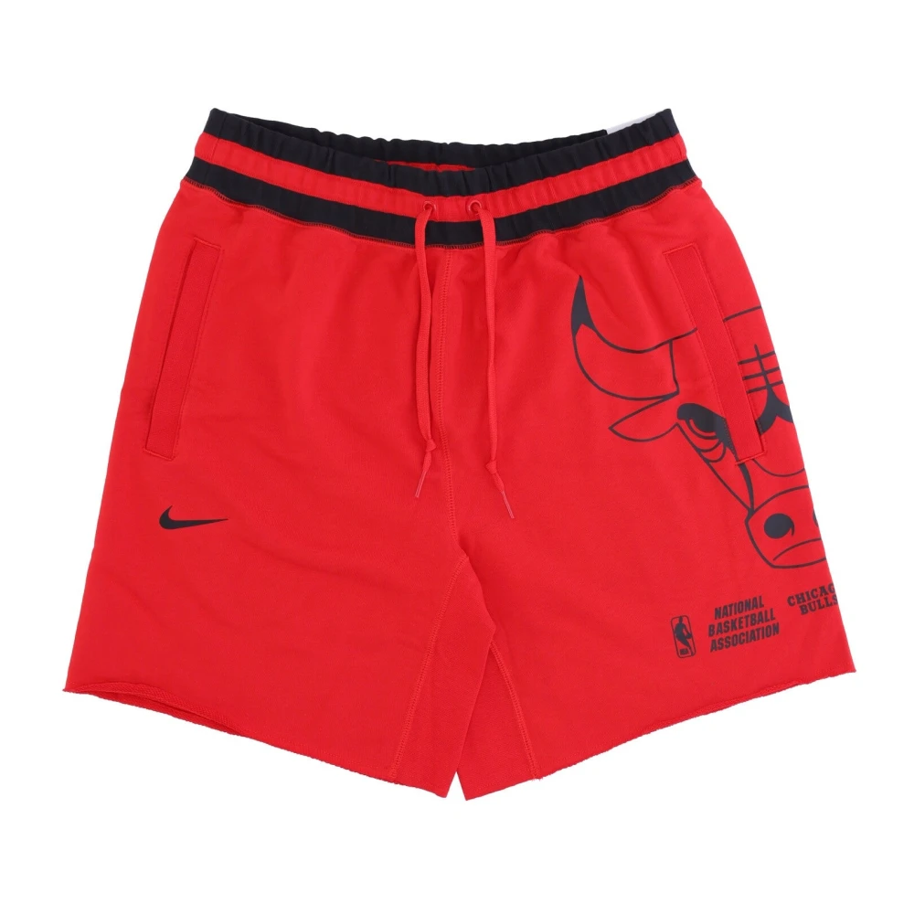 Nike Chicago Bulls Fleece Shorts Red Heren