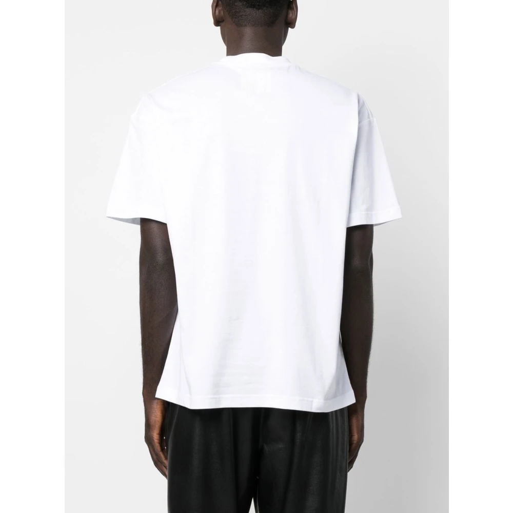 Vtmnts Witte Tee Klassieke Stijl White Heren