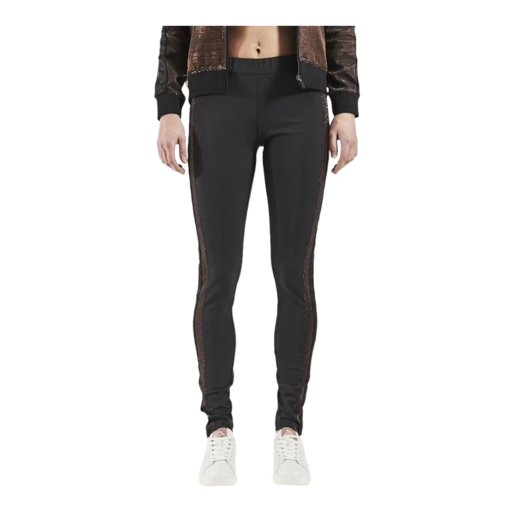 Kappa Trousers Black Dames