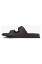 kvinnors-morkbruna-lader-slide-sandaler-med-justerbara-remmar