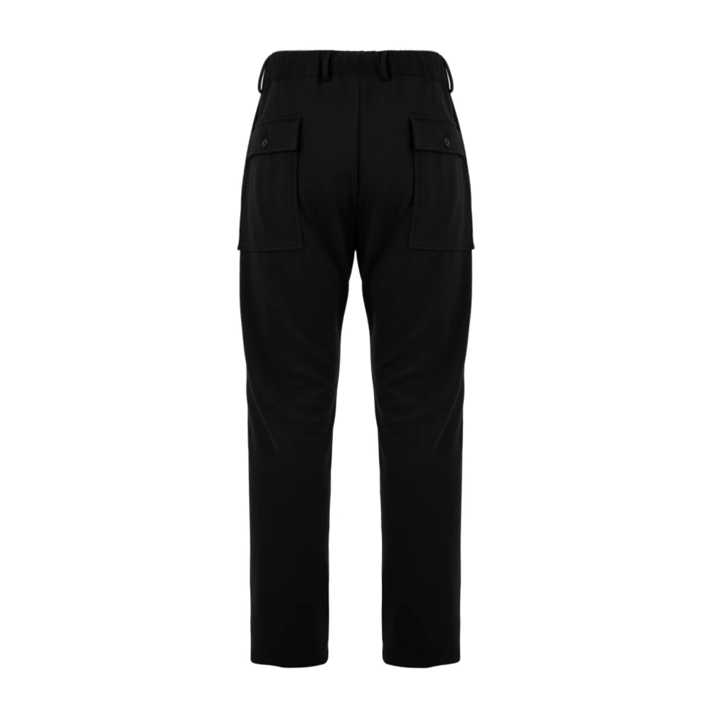 Daniele Alessandrini Zwarte broek voor heren Black Heren
