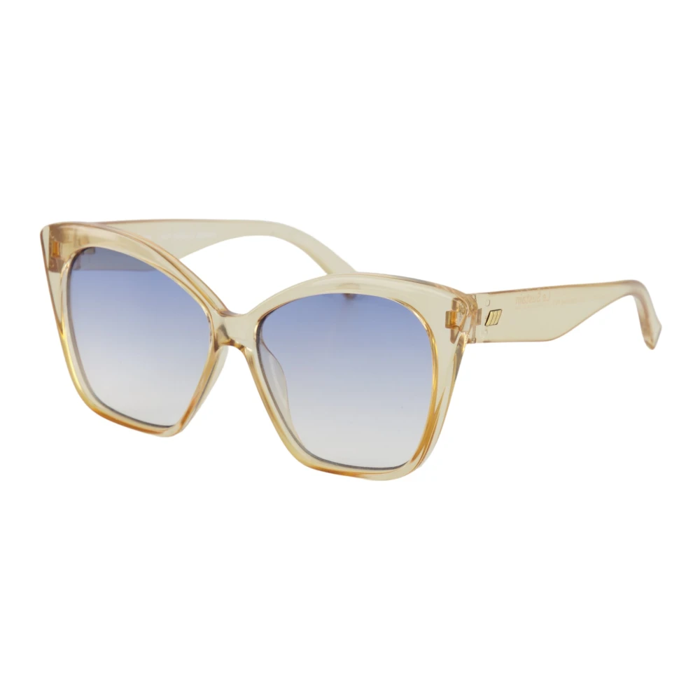 Le Specs LE Sustain 1970 Oversize HOT Trash Sunglasses /Sand Beige Dam