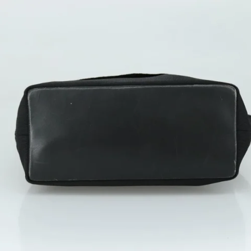 Salvatore Ferragamo Pre-owned Canvas handbags Black Dames