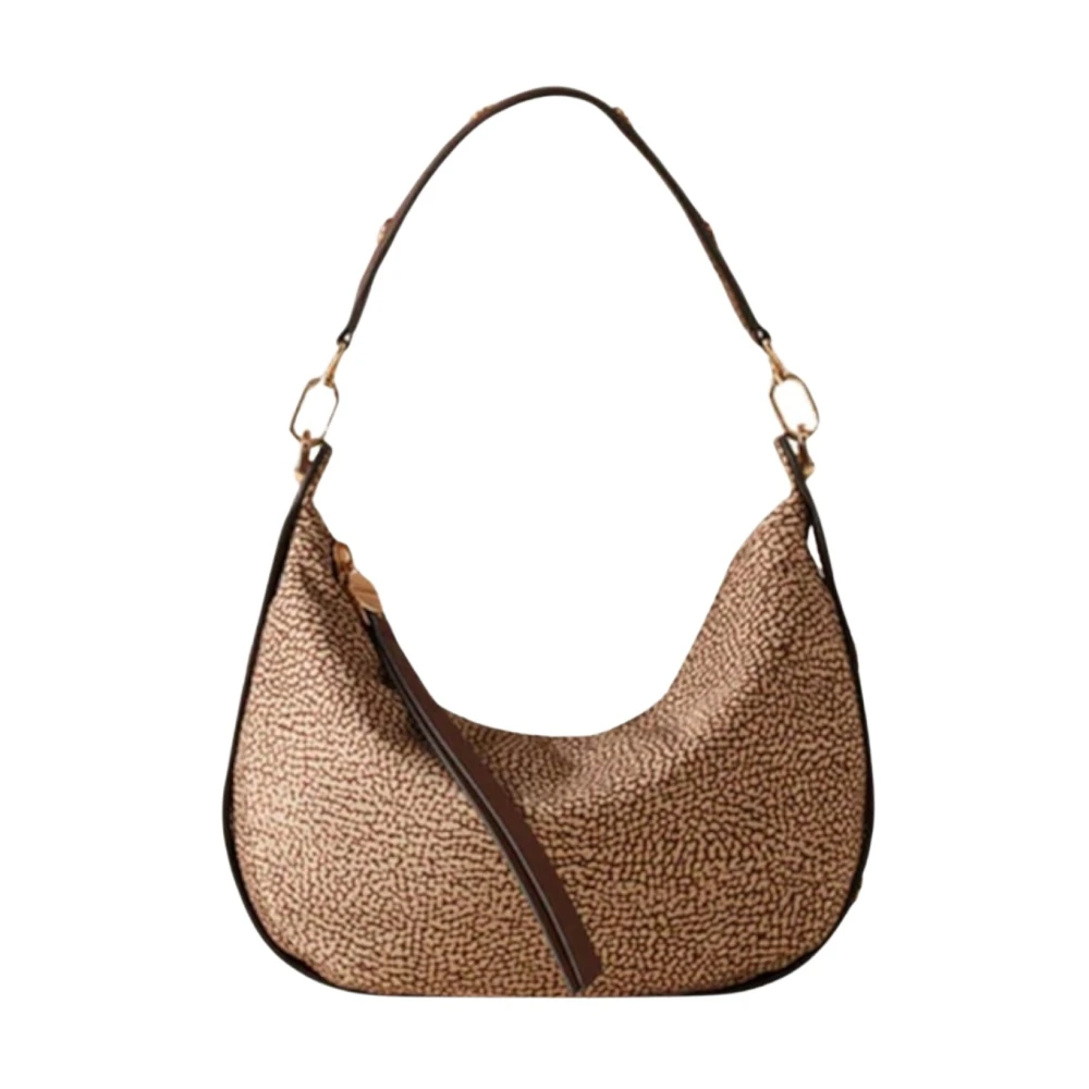 Borbonese Brown Shoppers - Female - Shoulder Bags - One Size - Bags