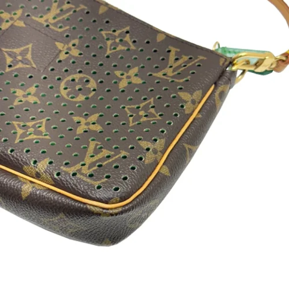 Louis Vuitton Vintage Pre-owned Plastic louis-vuitton-bags Brown Dames