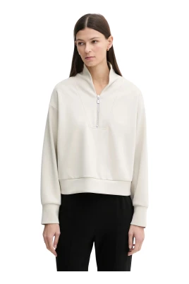 Scuba Jersey Boxy Sweatshirt