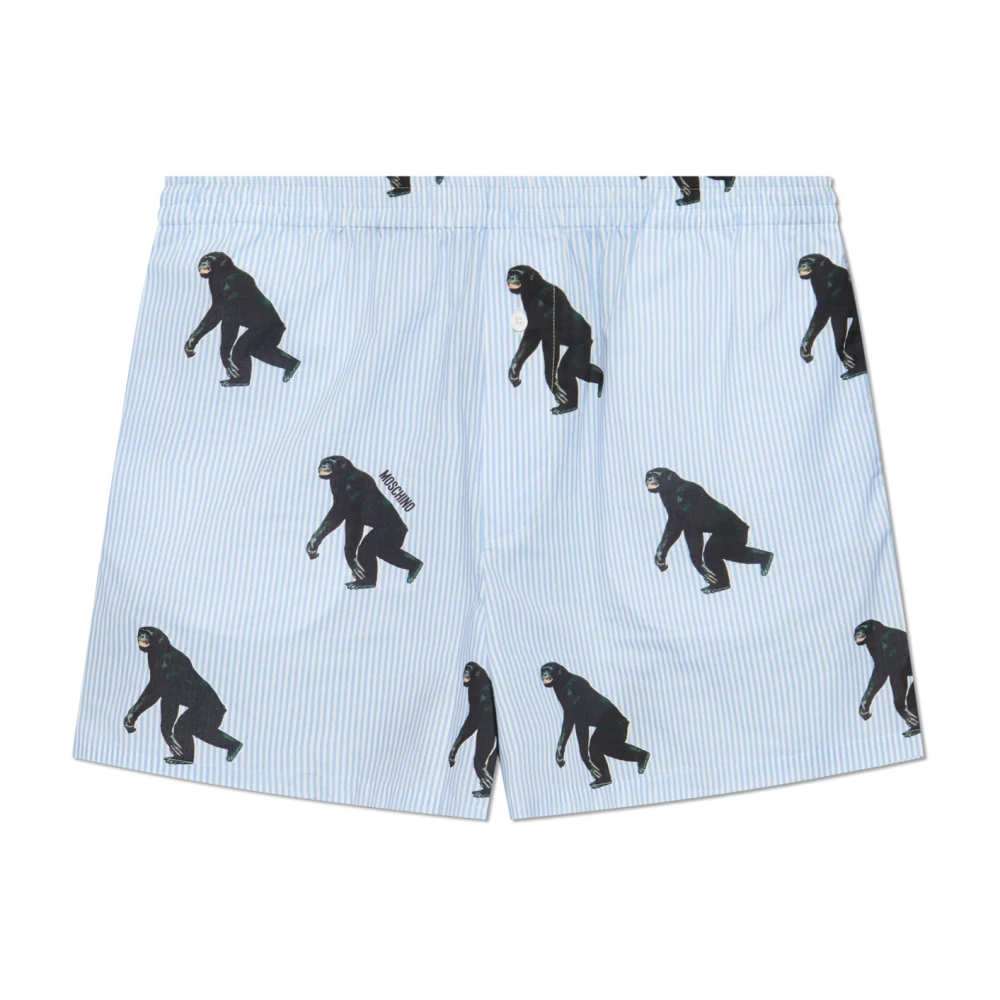 Herre, Shorts, Blå, L